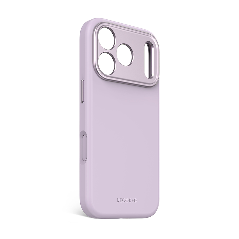 Decoded AntiMicrobial Silicone Backcover for iPhone 17 Pro Lavender