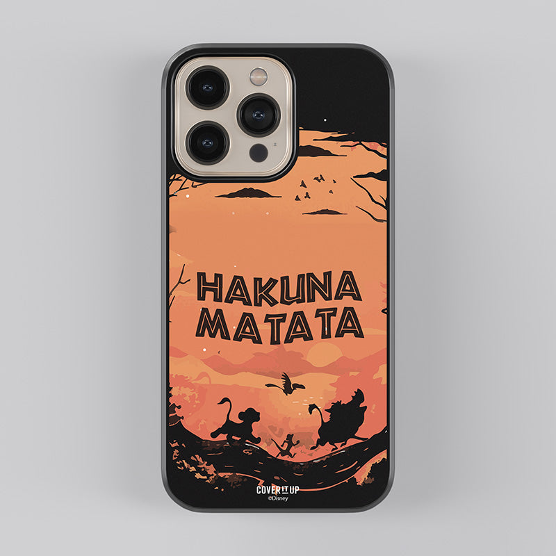 Official Disney Hakuna Matata Glass Case