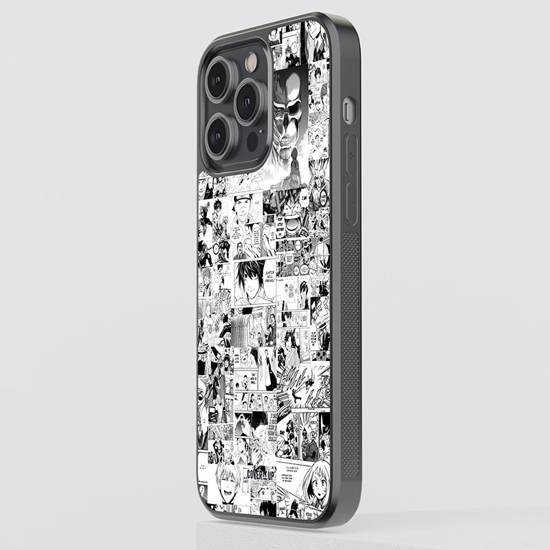 Manga Panel Glass Case
