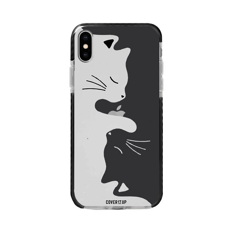  Cat Yin Yang Bumper Case